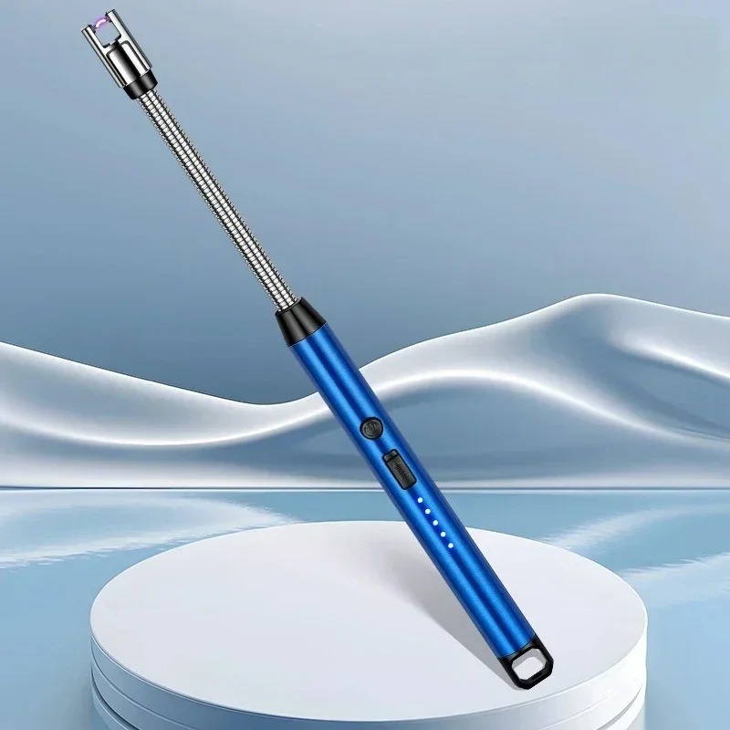 Arc Lighter USB Windproof Flameless 360° Electric Arc BBQ Lighter Plasma Ignition Long Kitchen Lighters Gas Lighter for Candle Gas Stove - Image 6