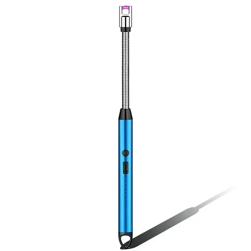 Arc Lighter USB Windproof Flameless 360° Electric Arc BBQ Lighter Plasma Ignition Long Kitchen Lighters Gas Lighter for Candle Gas Stove - Image 8