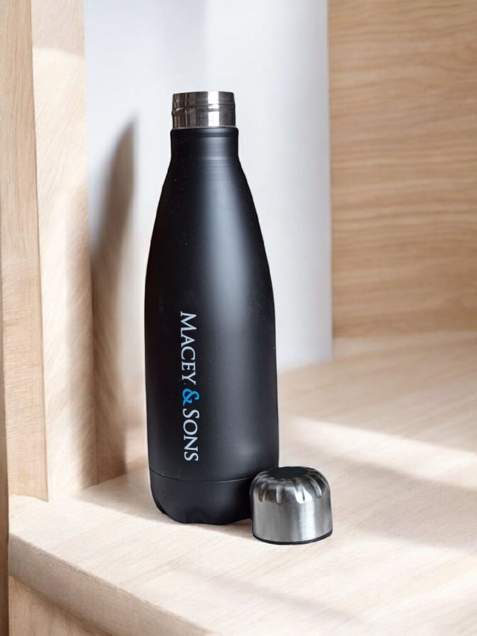 Stainless Steel Water Bottle 500ml , Drink Bottle for Sport Travel Cups, 500ml Water Bottles - Image 2