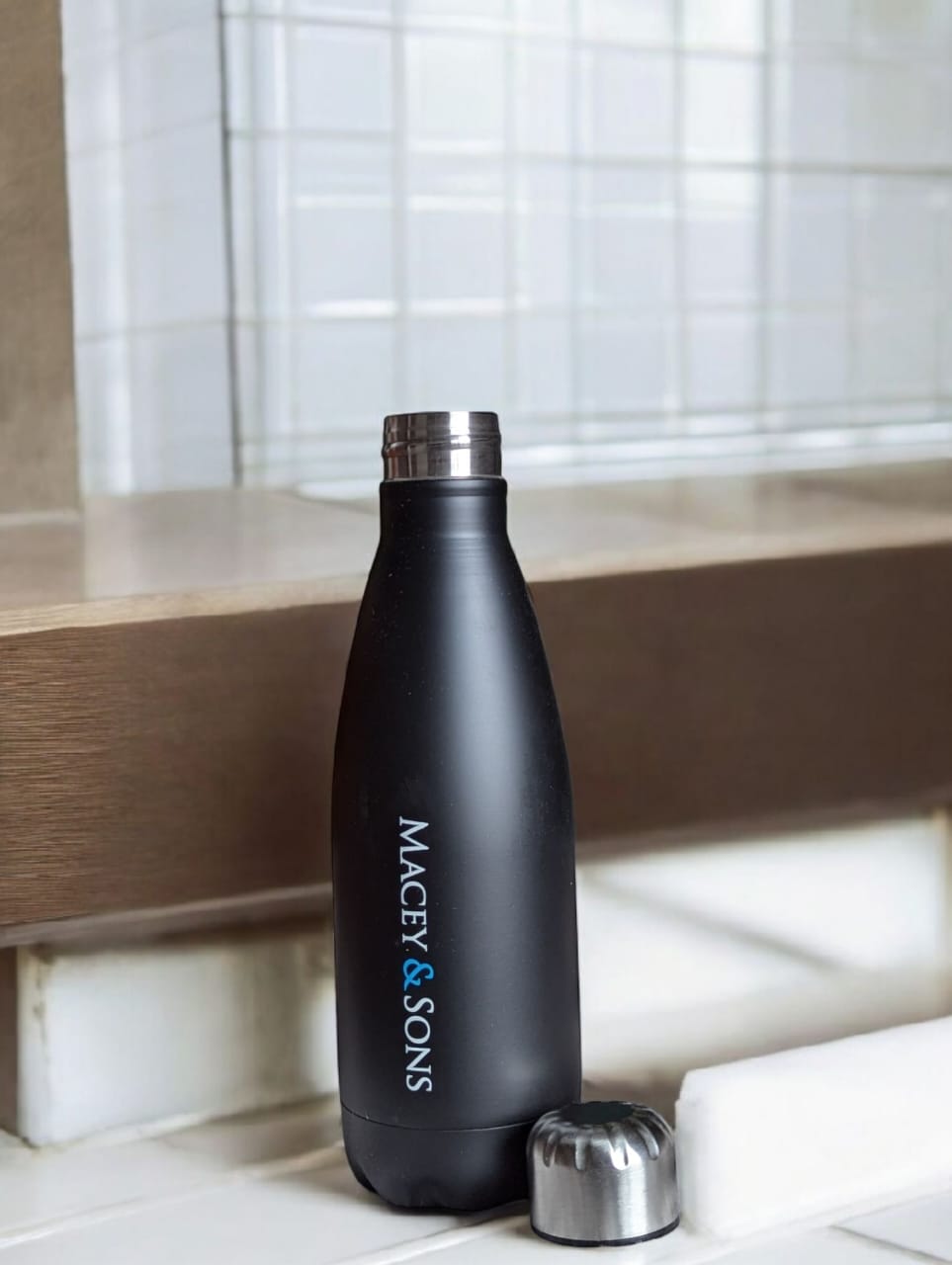 Stainless Steel Water Bottle 500ml , Drink Bottle for Sport Travel Cups, 500ml Water Bottles - Image 3